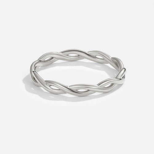Infinity Ring in Silver