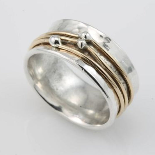 Shine Layered Ring in Gold