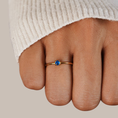 Birthstone Ring in Gold