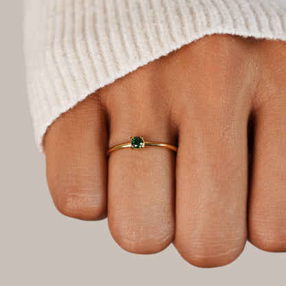 Birthstone Ring in Gold