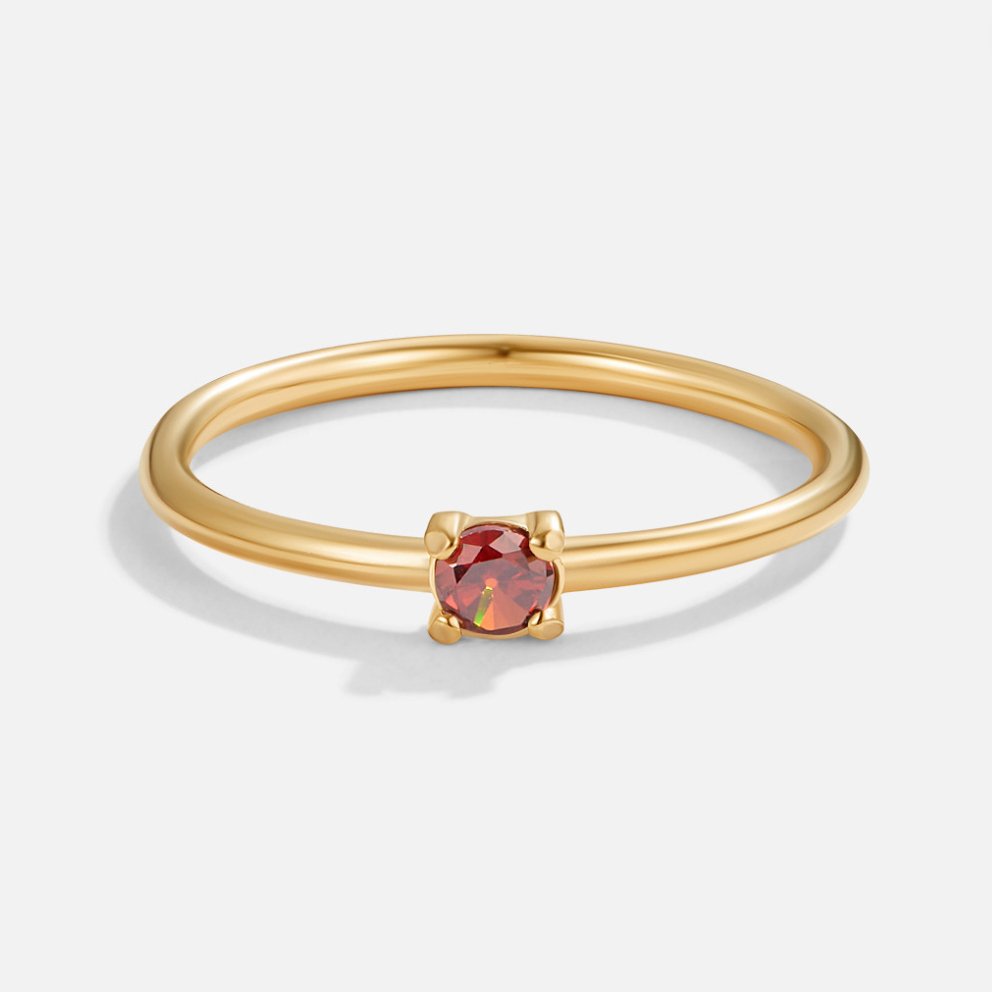 Birthstone Ring in Gold