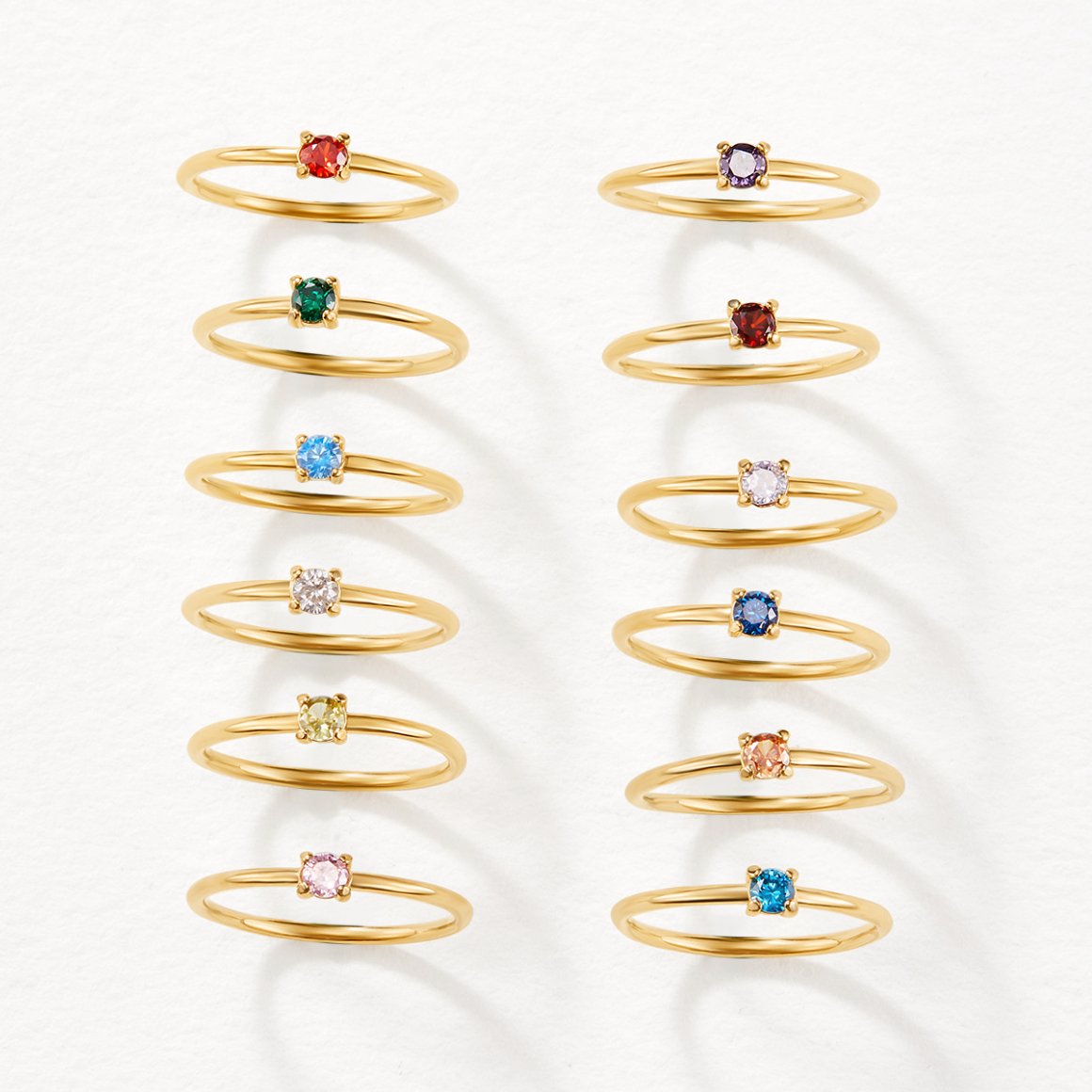 Birthstone Ring in Gold