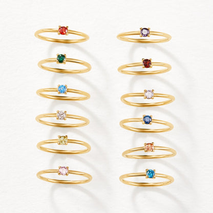Birthstone Ring in Gold