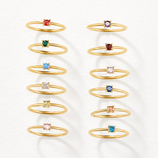 Birthstone Ring in Gold