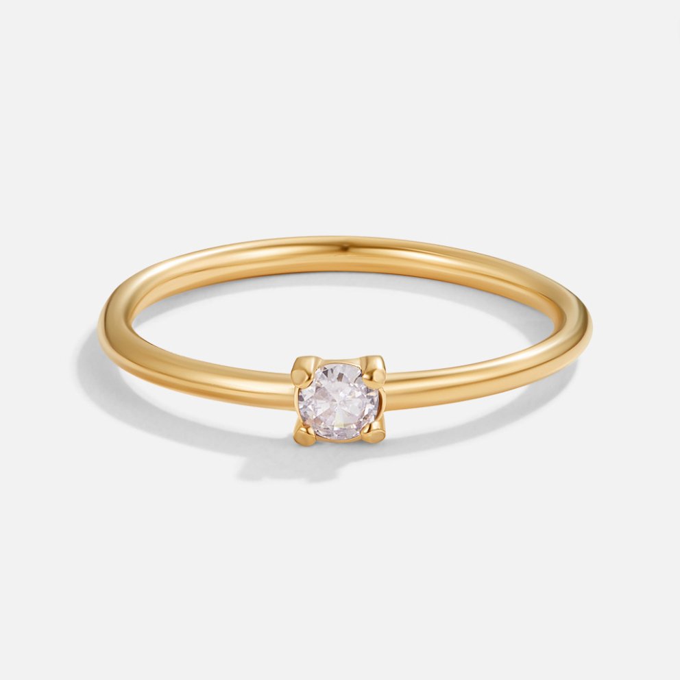 Birthstone Ring in Gold