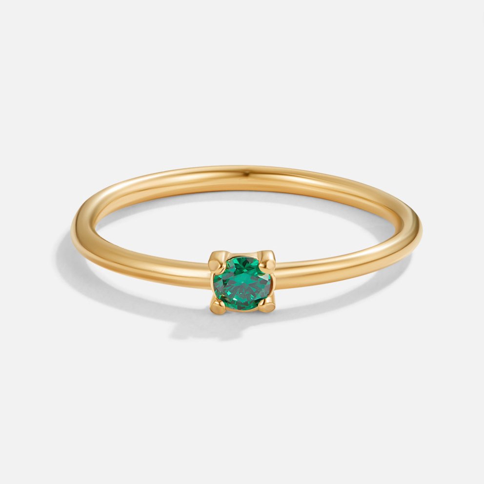 Birthstone Ring in Gold