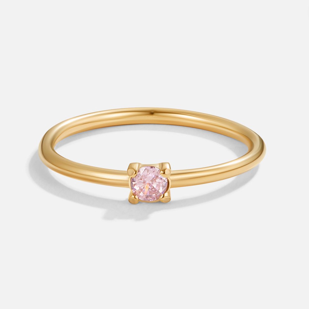 Birthstone Ring in Gold