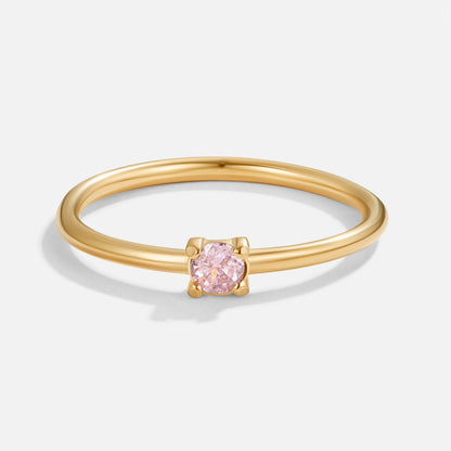 Birthstone Ring in Gold