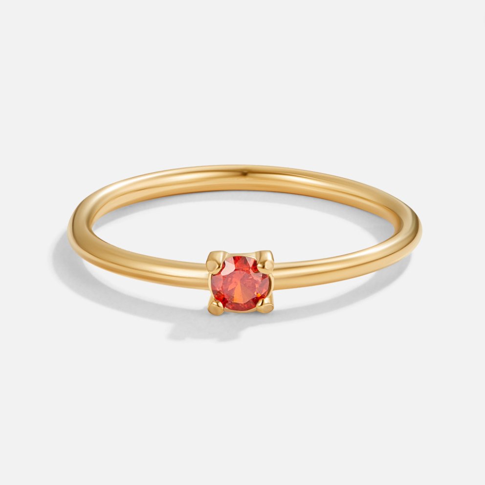 Birthstone Ring in Gold