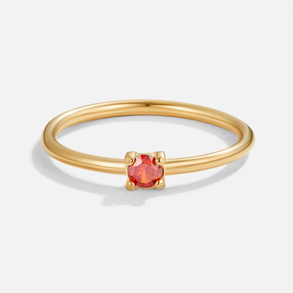 Birthstone Ring in Gold