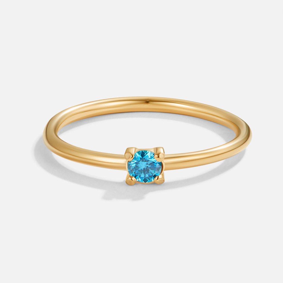 Birthstone Ring in Gold