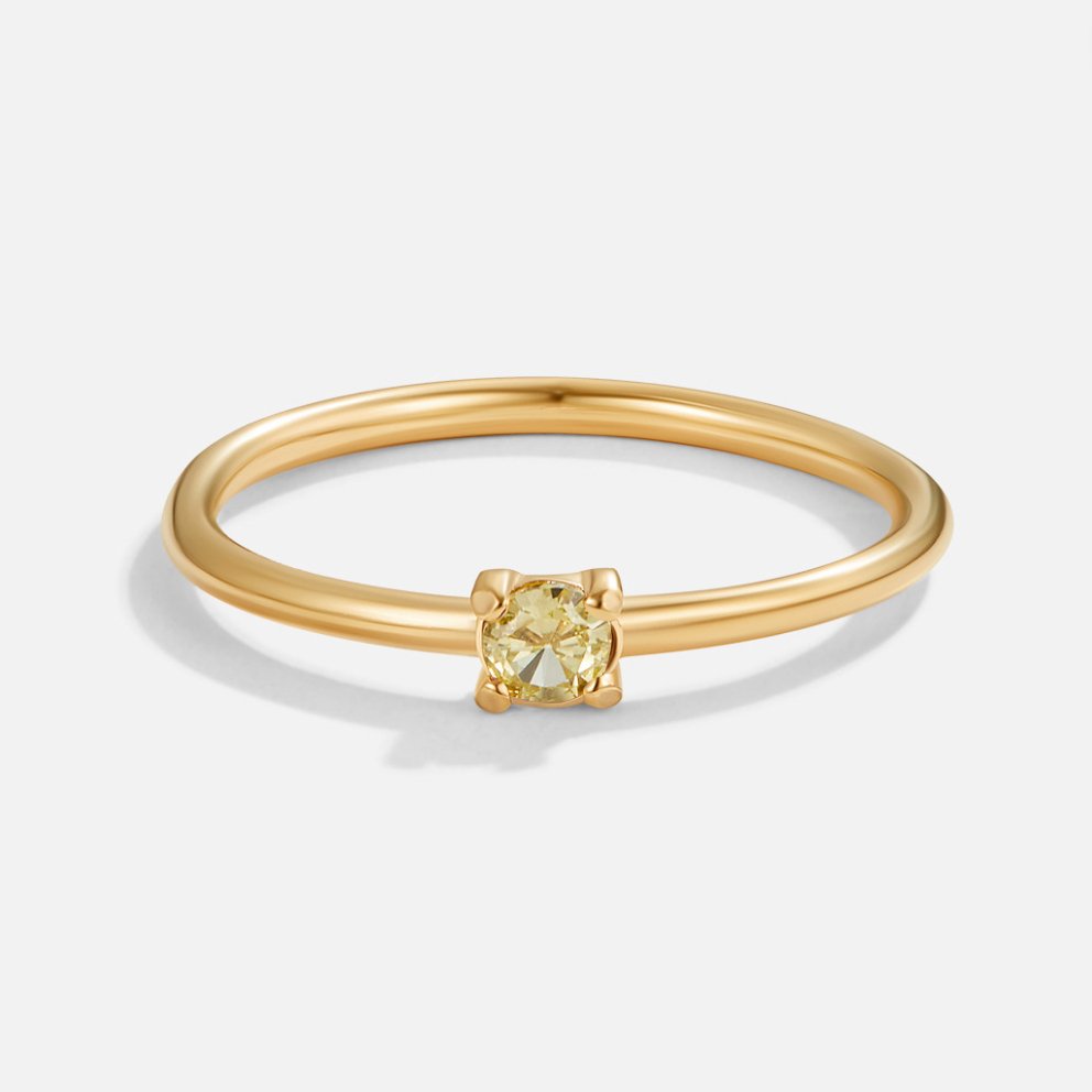 Birthstone Ring in Gold