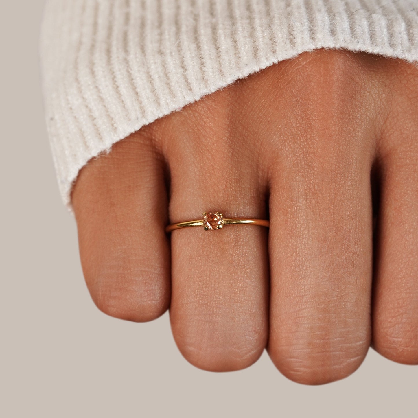 Birthstone Ring in Gold