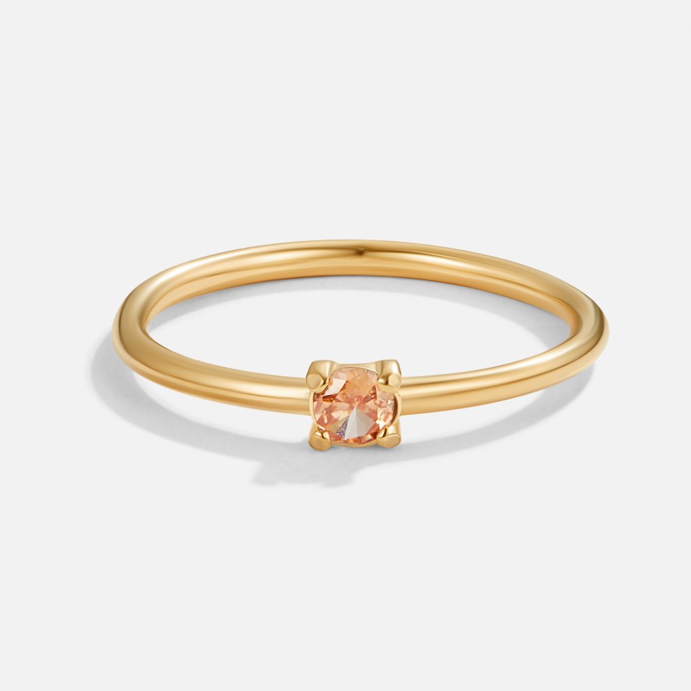 Birthstone Ring in Gold